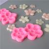 Sakura Baking Tray Flowers Shaped Plum Blossom Fondant Clay Silicone Mold for Mousse Chotolate Dessert Soap Cake Decorating Tool