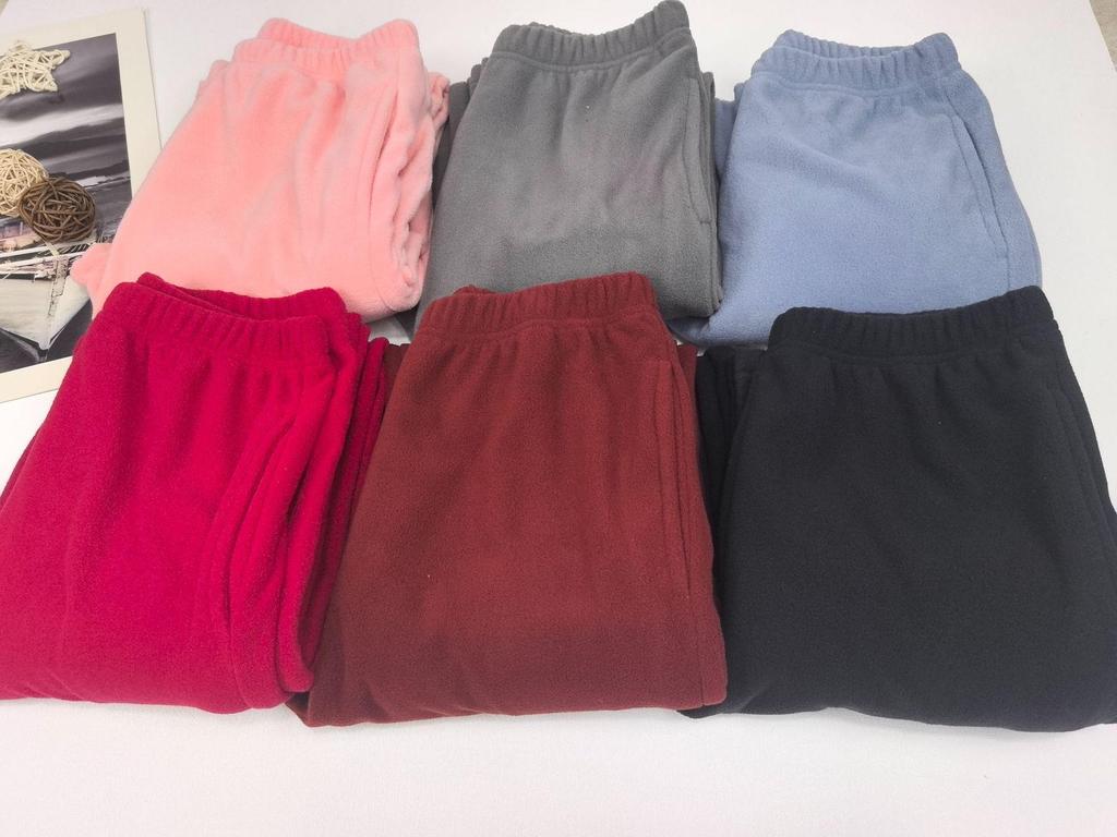 Women's Fleece-Lined Thermal Pants: Warm, Windproof, and Stylish for Indoor/Outdoor Wear