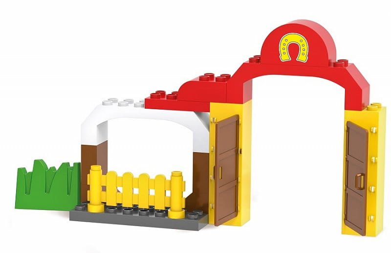 PROMOTION Mubi Blocks - My Farm 31 Pcs Horse Farm