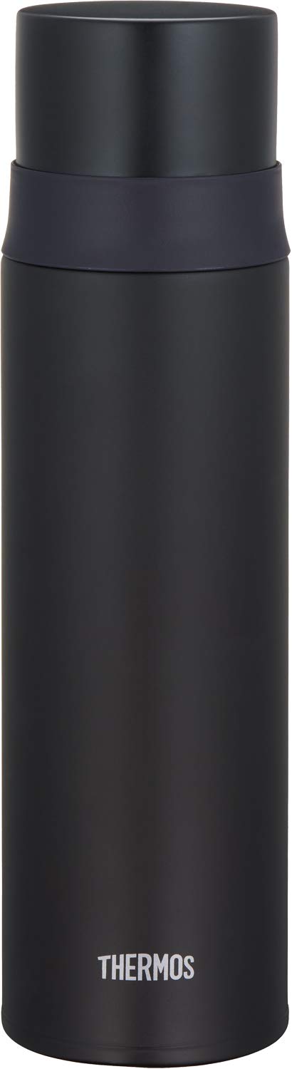 

Thermos Water Bottle Stainless Steel Slim Bottle Matte Black 500ml MTBK FFM-501