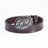 Men's Trendy Western Cowboy Genuine Leather Belt - Retro Punk Style, Perfect for Formal Wear or Birthday & New Year Gifts.