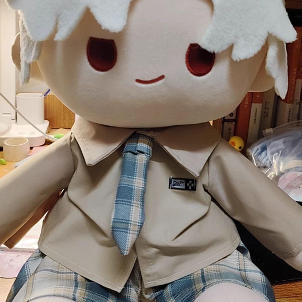 Dress Up Doll Shirt Pants JK Uniform Cotton Doll Outfit 40cm Cotton Doll Clothes Dressing Game