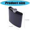 Metal Liquor Hip Flask for Hiking Backpacking Business Trip Drinking Bottle Stainless Steel Liquor Container