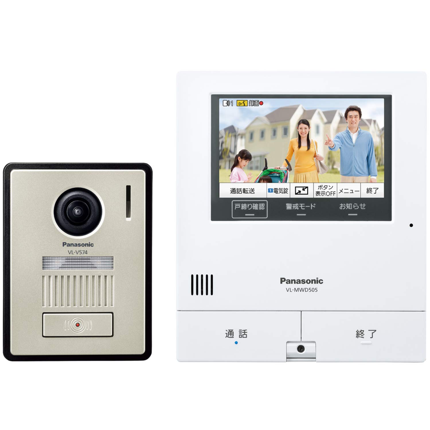 

Panasonic video door phone VL-SVD505KF