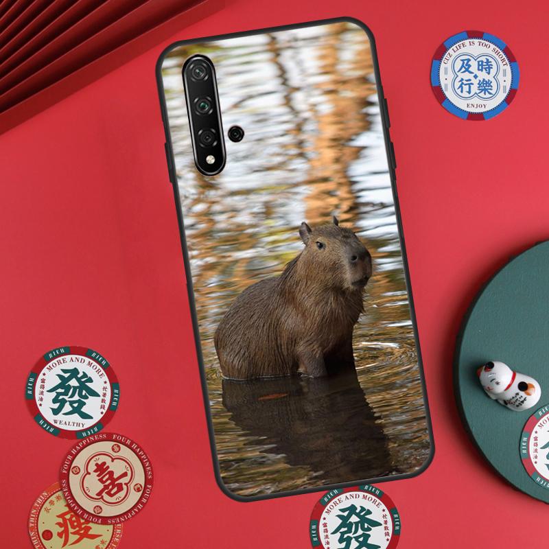 Animal Funny Capybara For Huawei Nova 5T 9 10 SE 7i 8i 11i 12i Y73 Y72 Y61 Y91 Y60 Y70 Y90 P20 P30 P40 Lite Case