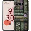 Vintage  Bookcase Painted Phone Case Cover for Google Pixel 9 8 7 6 7A 6A Pro Shockproof Soft TPU 9 Pro XL Shell Capas Fundas