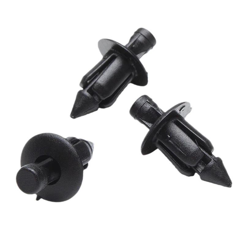 6mm Black Rivet Fastener Clip for Honda Motorcycle Fairing