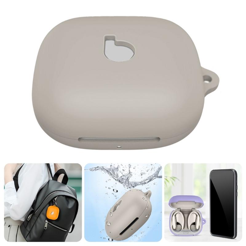 Flexible Silicone Protector Case Housing For Earbud Shockproof Cover Scratch Resistant Sleeve Enhancing Durability Grip
