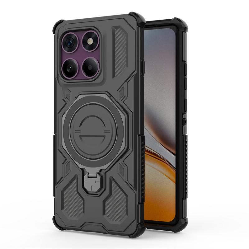 Magnetic Wireless Charge Cover For Motorola Edge 60 Pro Phone Holder Back Case Moto Edge 60 Pro Cover For Moto Edge 60 Pro Case