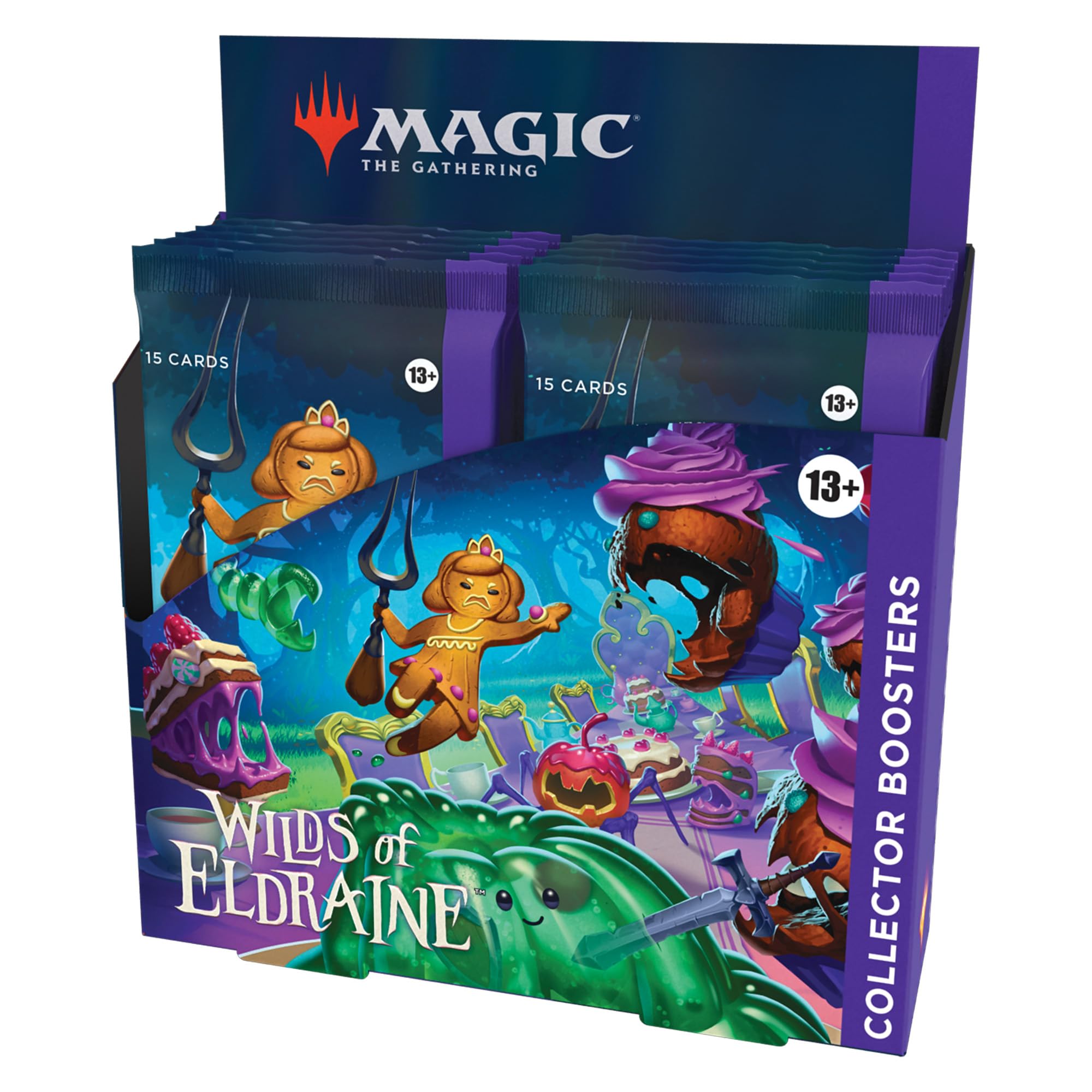 

Magic the Gathering Forest of Eldraine Collector Booster English Version 12 Pack MTG Trading Card Wizards of the Coast D24690000 Multicolor