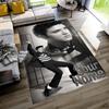 Elvis Presley Personalisierter Text Bodenteppich Büro Teppich Design für Spielzimmer Balkon Foyer Eingangsbereich Rutschfester Teppich Büros Dekorieren Geschenk für Festivals