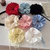 Flower Shape Elastic Hair Bands Hair Tie Exaggerated Hair Rope  Ladies