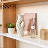 Decorative Flower Holder Abstract Human Body Art Vase Statue, 3D Printed Embracing Couple Sculpture Vase, Entryway Table Centerpiece Dry for