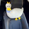 Almohada de Felpa con Forma de Corazón para Reposacabezas de Coche Almohada de Amor para el Cuello Almohada para Respaldo de Asiento Cojín de Coche Accesorios de Soporte Decoración Lumbar