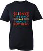 Science Its Like Magic But Real TShirt Scientific Medical Experiunisexts Dna Rna