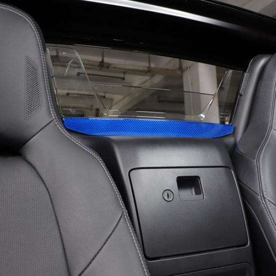 

Blue Carbon Fiber Interior Rear Window Trim Sticker For Mazda MX-5 2016-