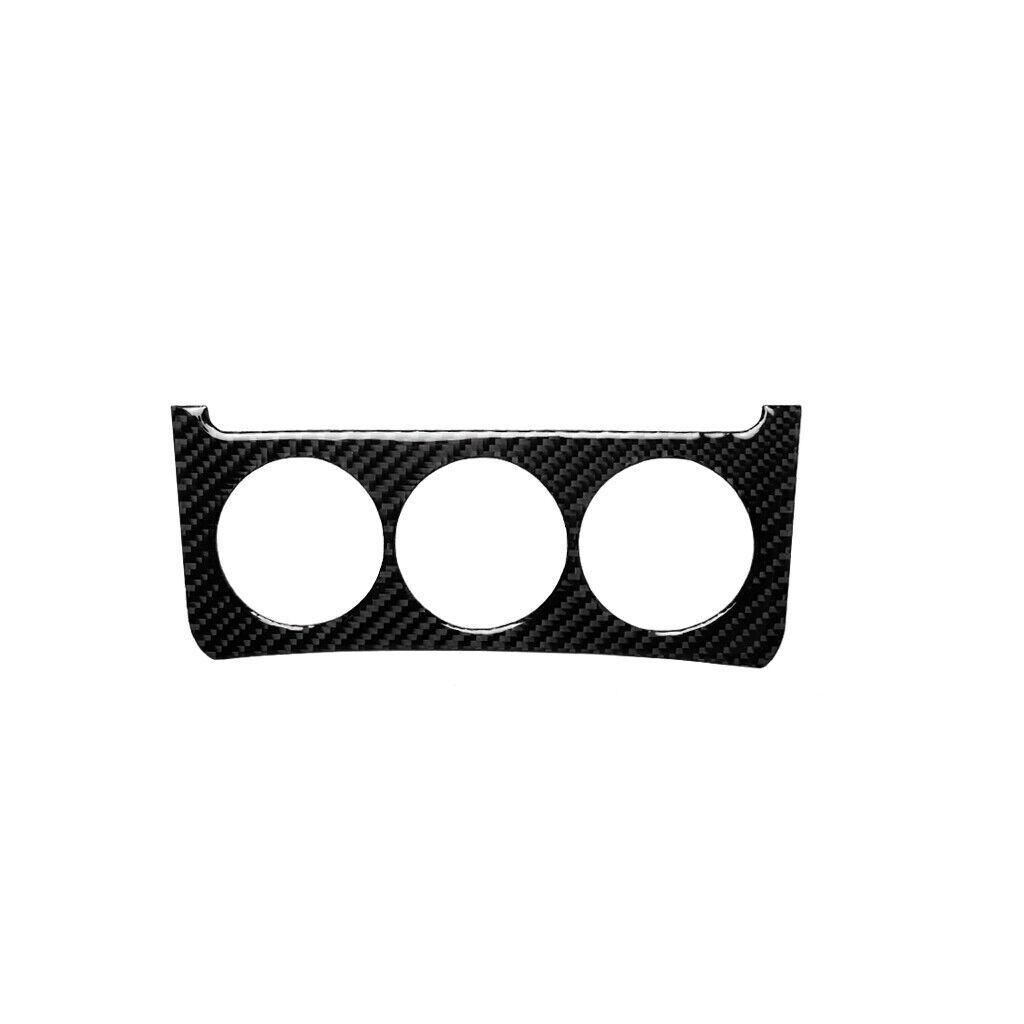 Carbon Fiber Interior Climate Console Cover Trim For Nissan 350Z 2006-2009