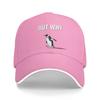 Vintage Nihilist Penguin But Why Baseball Cap  Men Women Print Hip Hop Hats Summer Tennis Skate Dropshipping Baseball Caps
