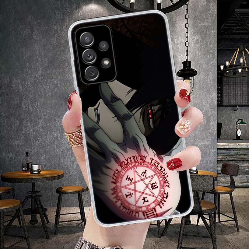 Fullmetal Alchemist Anime Phone Case For Samsung Galaxy A12 A22 A32 A52 A72 A02S A51 A50S A71 A70 A31 A20S Note 20 Ultra S10 A10