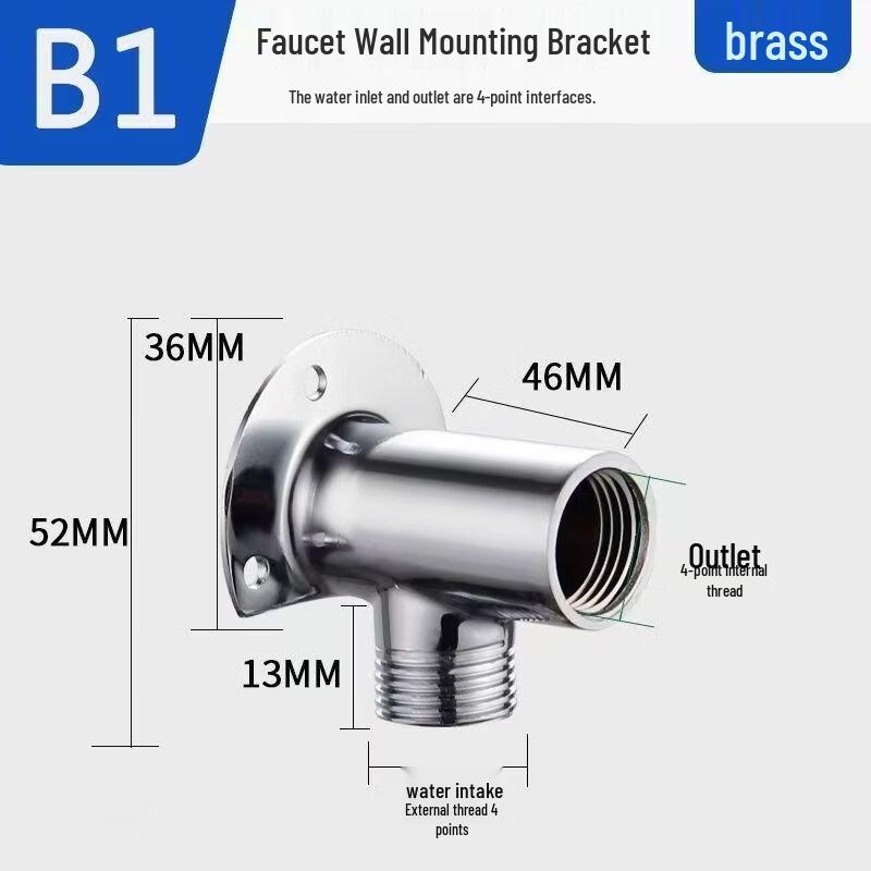 OEING Stainless Steel Concealed Faucet Fixing Base