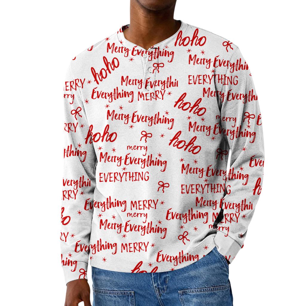 Men's Casual Oversized Button-Down Shirt With Long Sleeves