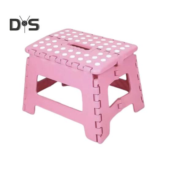 Plastic Folding Step Stool Portable Lightweight Hold 300Lbs Heavy Duty Outdoor Camping Hunting Picnic Fishing Mini Collapsible Chair Seat