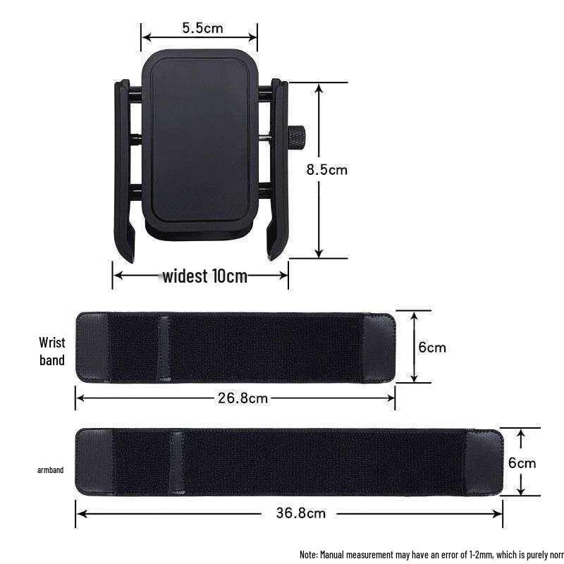 Support de téléphone pour poignet à libération rapide pour conducteurs et cyclistes: Parfait pour la navigation et le streaming en direct