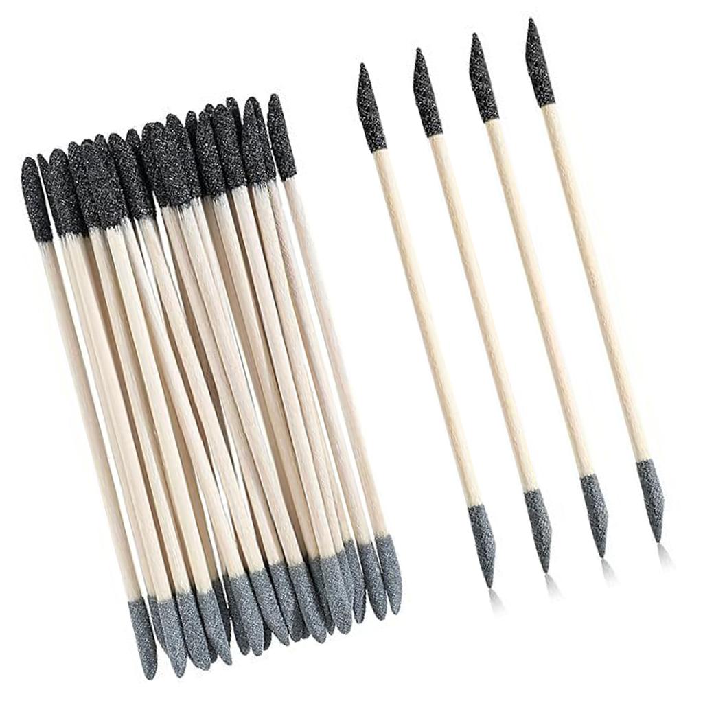 20/30/60PCS Double Head Fine Detail Sanding Sticks for Wood and Plastic Model Polishing Craft Sanding Tools 150/280 Grit