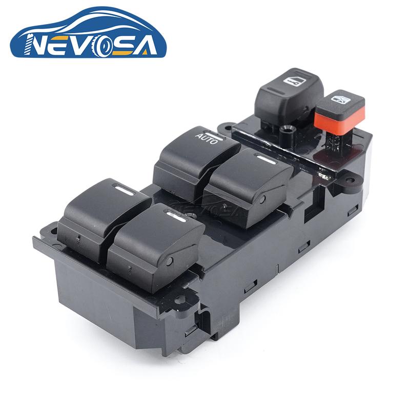 NEVOSA 35750-SWA-K01 For Honda CR-V 2007 08 2011 Car LHD Left Driver Side Window Switch Button 35750SWAK01 35760-SWA-J01 22 P