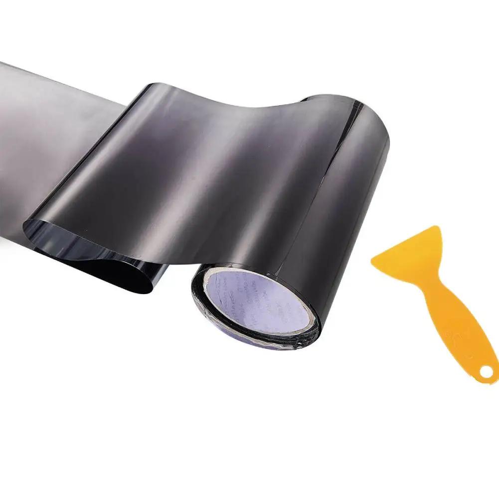 Universal Car Windscreen Sun Shade Film Sticker 135x20cm Window Glass Solar Films With Scraper Anti-UV Sun Strip Car Accessories
