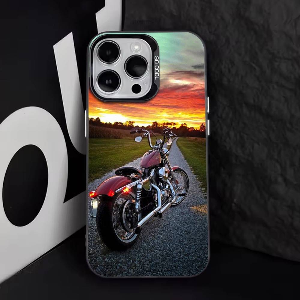 Sportster S   Phone Case For iPhone 17,16,15,14,13,12,11 Plus,Pro Max,XS,Colored Silver Plated Inside Cover