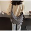 2025 Hot Style Argyle Crossbody Dumpling Bag for Women - Trendy Autumn/Winter Design