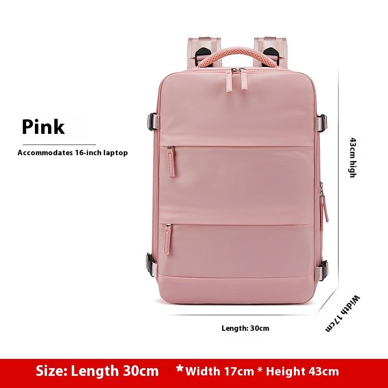 Backpack Large Capacity Men's and Women's Outdoor Travel Bag Waterproof Lightweight Casual Backpack Short Trip Computer Simple School Bag