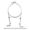 Chimney Pipe Wall Strap Split Ring Hanger Pipe Bracket Clamp for Winter Stove