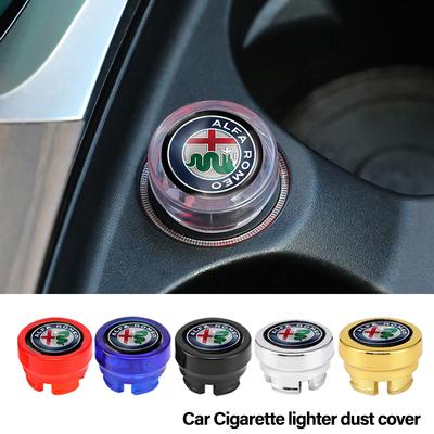 Car Cigarette Lighter Cap Auto Lighter Dust Proof Cover Accessories For 4C 159 166 Spider Giulia Giulietta 156 147 GT