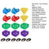 12Pcs Tree Climbing Holds with 6 Ratchet Straps, Kids Adults Climber Large Climbing Rocks, Obstacle Course Training Tree Climbing