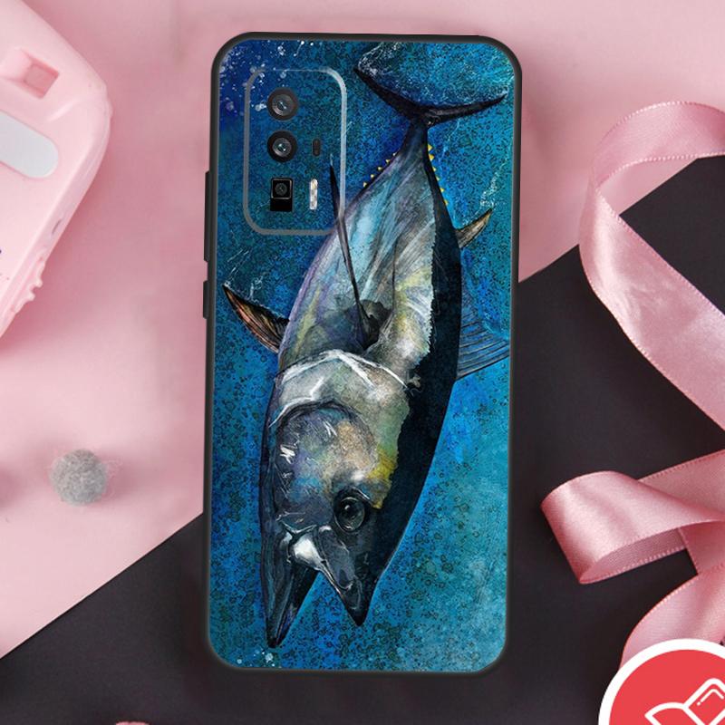 Bluefin Tuna Case For Xiaomi 11T 12T 13T 14T Pro Mi 15 13 14 Ultra POCO X7 Pro X3 X5 X6 F5 F6 F7 Cover