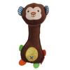 Baby Rattle Hand Grasp Stick with BB Sound - Super Cute Plush Toy Hand Puppet