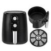 220V 5.5L Multifunction Air Fryer Oil free Health Fryer Cooker Smart Touch LCD Deep Airfryer Pizza Fryer 1500W
