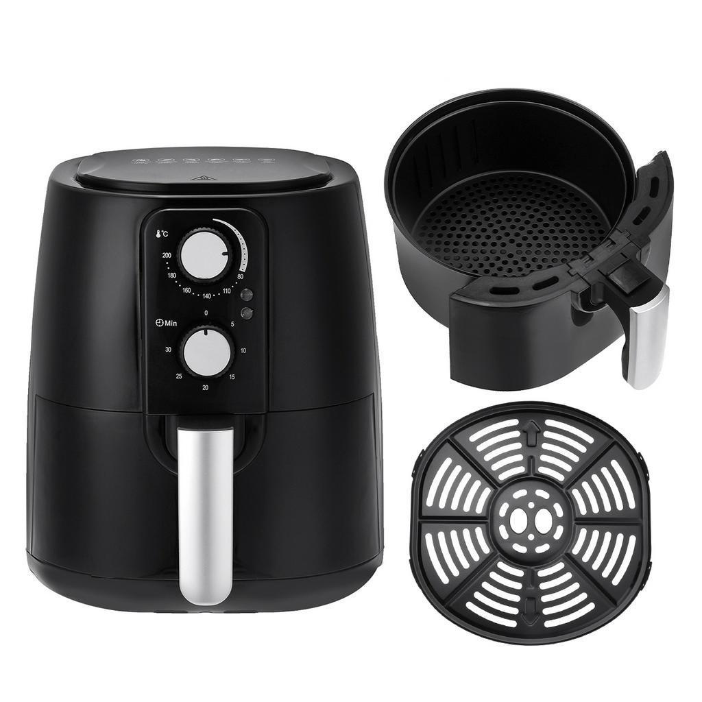220V 5.5L Multifunction Air Fryer Oil free Health Fryer Cooker Smart Touch LCD Deep Airfryer Pizza Fryer 1500W