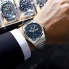 Business Man Watch Luminous Waterproof Stainless Steel Men Wristwatch Date Week Quartz Fashion Casual Men's Watches