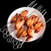 Rotary BBQ Grill Cage Skewers Needle Cage Vegetable Meat Skewer BBQ Tools