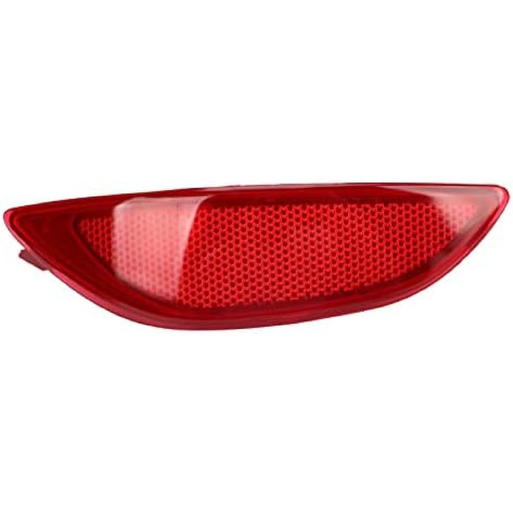 Rear Bumper Reflector for Accent LE SE Red Warning, Shock Replacement (Left: 924051R000)