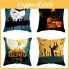 Halloween Themed Cushion Cover With Super Soft Short-pile Velour Material