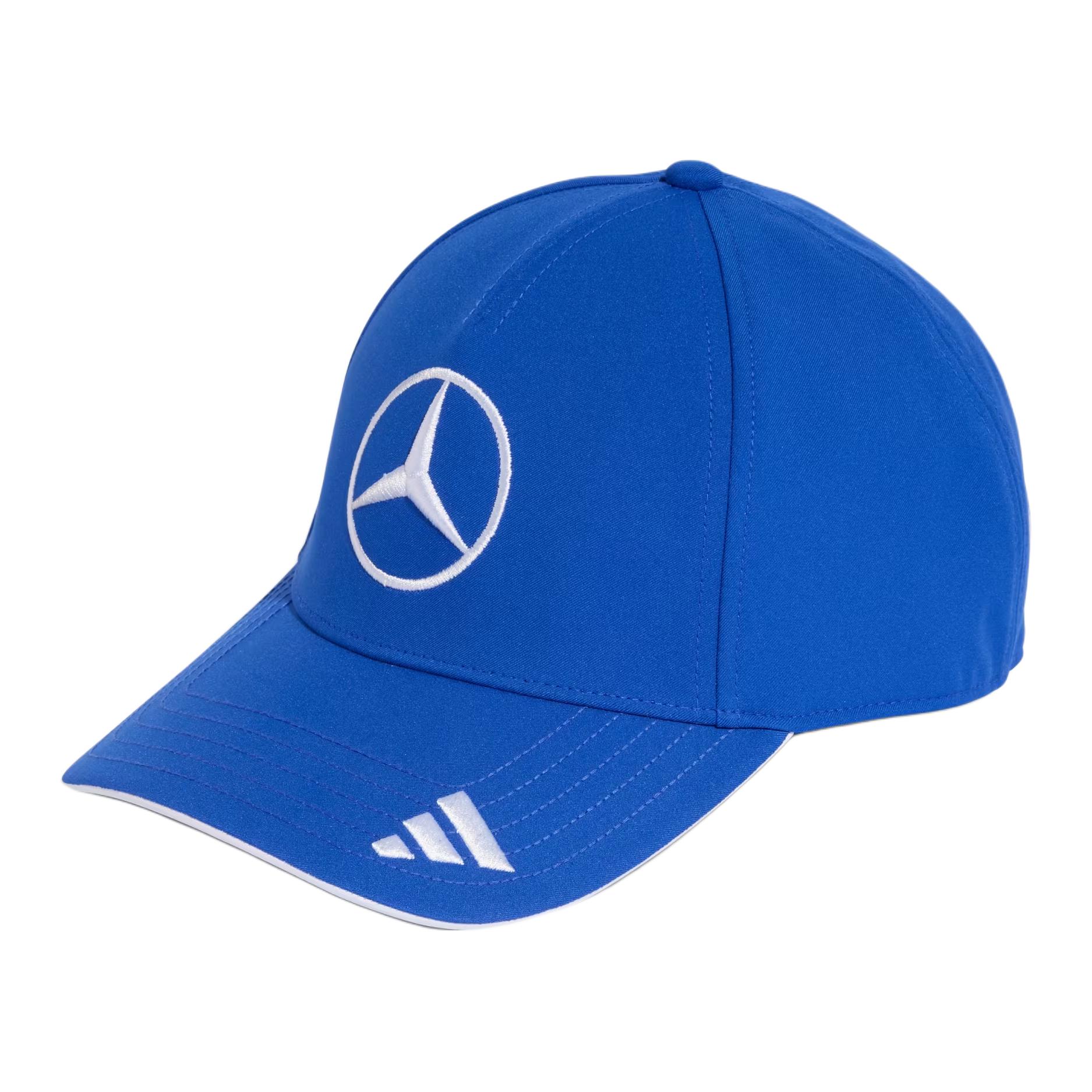 

Adidas MERCEDES AMG Polyester Baseball Caps Unisex Bright Blue KE8308 OSFM
