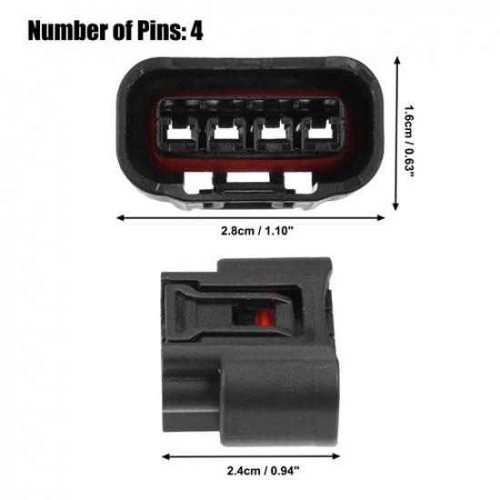 Pack (8) Ignition Coil Connector For Toyota For Scion XB TC No.9098011885