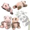 Cute Panda Plush Toy Soft And Cuddly Stuffed Animal For All Ages 22cm/0.16kg
