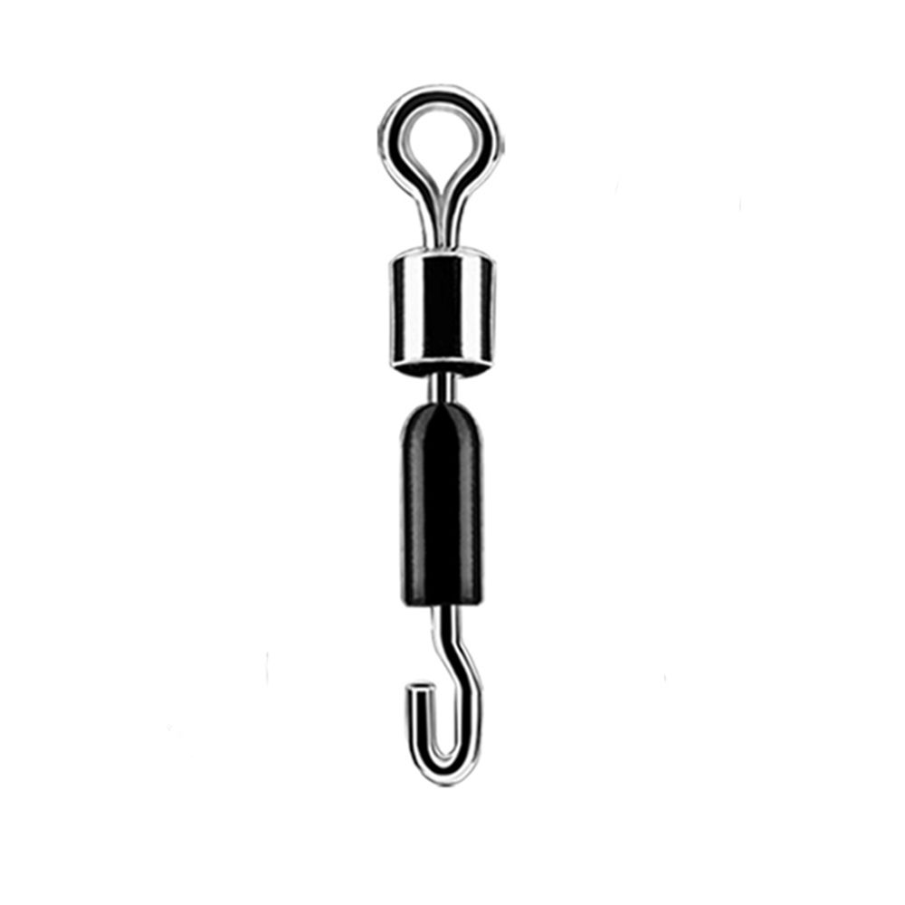 Flexible Metal Solid Rings Swivel Ball Bearing Fast Link Fishing Tools Connector Fishing Hooks