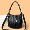 Counter Genuine Retro Mother Bucket Bag Small Bag Women's 2025 New Trendy Korean Version Simple and Versatile Shoulder Messenger Bag