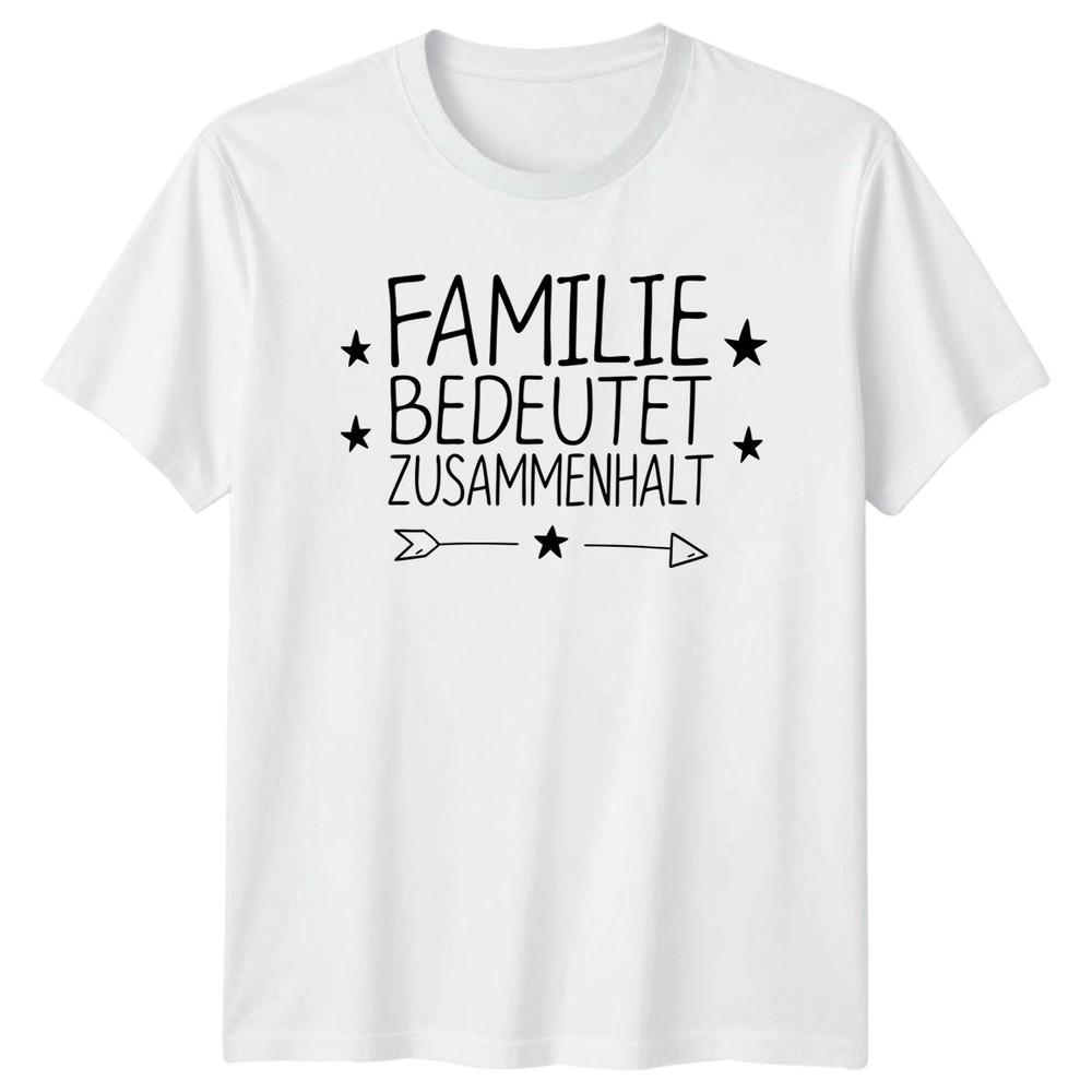 Familie Bedeutet ZusamUnisexhalt TShirt GerUnisex Saying Family 2026 Birthday Gift S